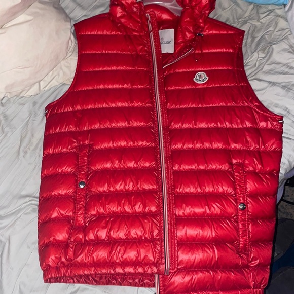 Moncler hooded vest